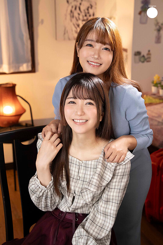 ハメ撮りレズH 昼夜でサドマゾ立場逆転するレズビアン姉妹 「お姉ちゃん、一人でしちゃダメって言ったのに腰ヘコ乳首オナニー我慢できなかったんだ?」 乃咲みくる 宝生めい…AV引退ラストレズ 画像1