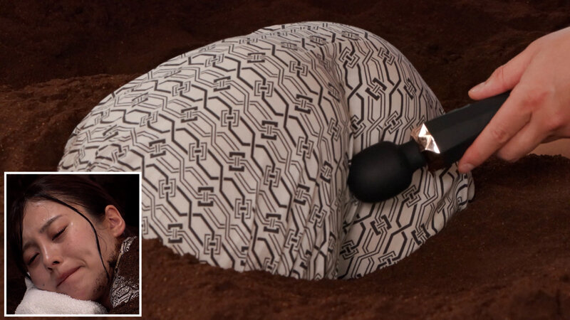 美人CA（既婚者）限定 砂風呂に埋まって身動きできない〇淫NTR拘束マッサージ 横が見えない状態で、隣に夫が居るのにイッてもイッても止めずに絶頂させ続けた女の「サイレント絶叫」 画像2