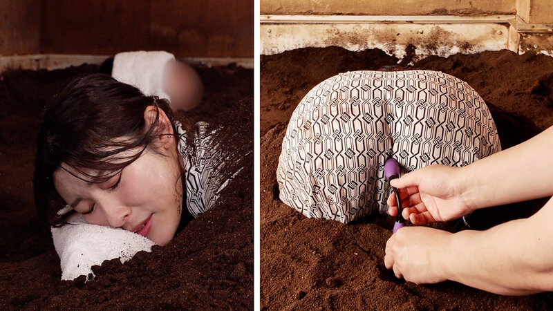 美人CA（既婚者）限定 砂風呂に埋まって身動きできない〇淫NTR拘束マッサージ 横が見えない状態で、隣に夫が居るのにイッてもイッても止めずに絶頂させ続けた女の「サイレント絶叫」 画像7