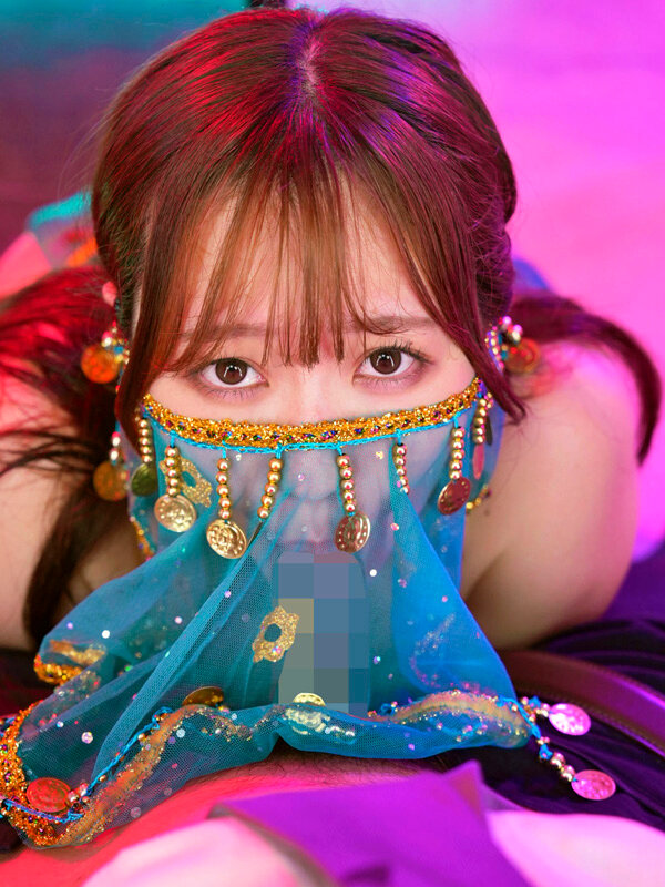 【VR】巨乳ベリーダンサーと裏オプ満載で遊べるセクキャバじゅぽ顔透け見えフェベチオでたまらず暴発すぐさまグラインド腰うねり騎乗位で追撃され休むヒマなくイカされまくり金玉空っぽフルコース わか菜ほの 画像2