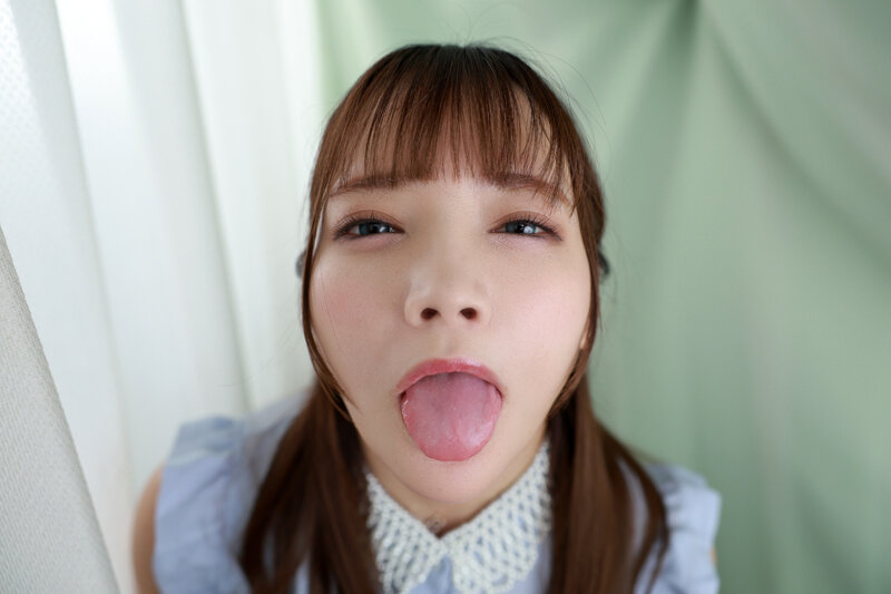 【VR】「貴方で喉奥を満たされたい。」元カレに仕込まれたセルフイラマで片想いの同僚を振り向かせる引っ込み思案な一条先生の口淫求愛。 一条みお 画像6