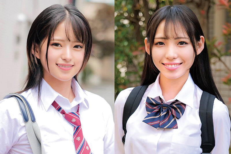 素人 企画単体 ビジュアル - 超ニコニコで優しそうな笑顔のバブみある制服少女が挑戦！？おっぱいチューチュー吸わせておち○ぽをよちよち甘やかし射精させる授乳手コキ＆連続中出し筆下ろしSEX みつきちゃん りつちゃん