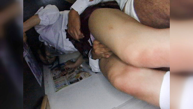素人 企画単体 シーン16 - 身体こすりつける制服女子 尻コキ脚コキ太ももコキの癖