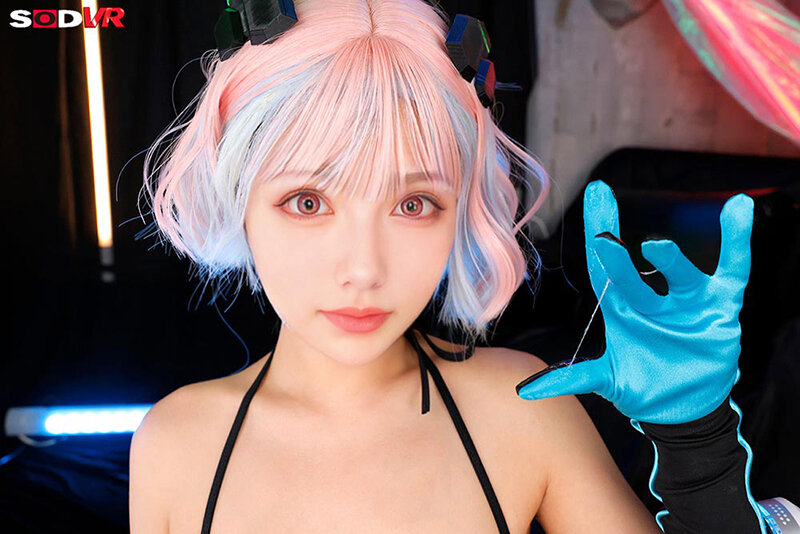 【VR】「あなたはどの顔でヌク？」AIVR サイバーパンク 仮想世界のド痴女プログラム女に激しい騎乗位でチ●ポがバカになるぐらい精子を搾り取られる。 画像11