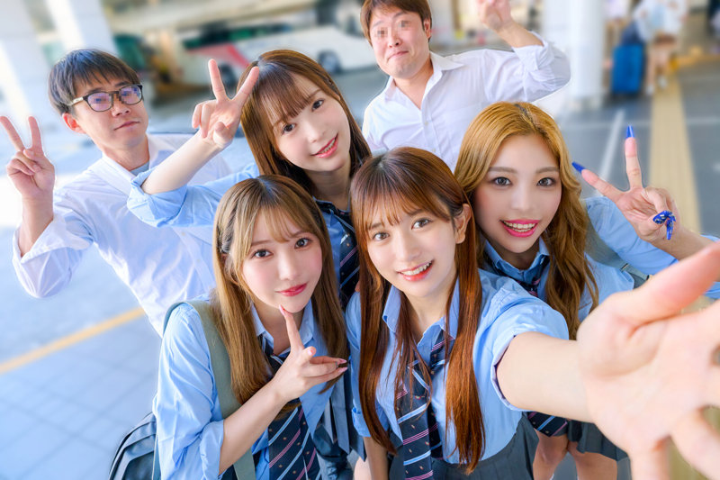 素人 企画単体 ビジュアル - りお＆ひなた＆かりん＆ゆい