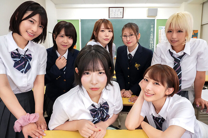 乙アリス、弥生みづき、尾崎えりか、沙月恵奈、柏木こなつ、宮城りえ、末広純 アフター - 【VR】【KMP全VRレーベル5000本発売&times;KMPVR10周年特別版】【超ド級で超豪華！！6時間SP】女子友7人がいる人生 女神が死に際にくれた超奇跡！！転移した先はオンナだらけの神生活！？過去最大級に人生を謳歌するハーレムで絶倫な世界線