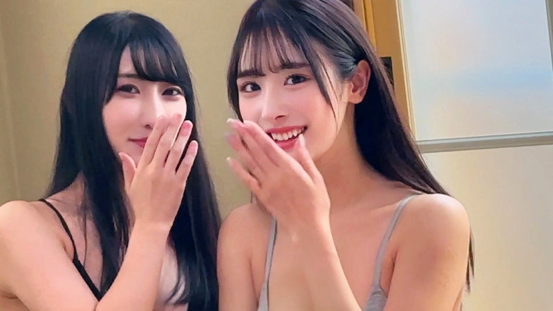 素人 企画単体 誘惑シーン - ゆいか&みほ